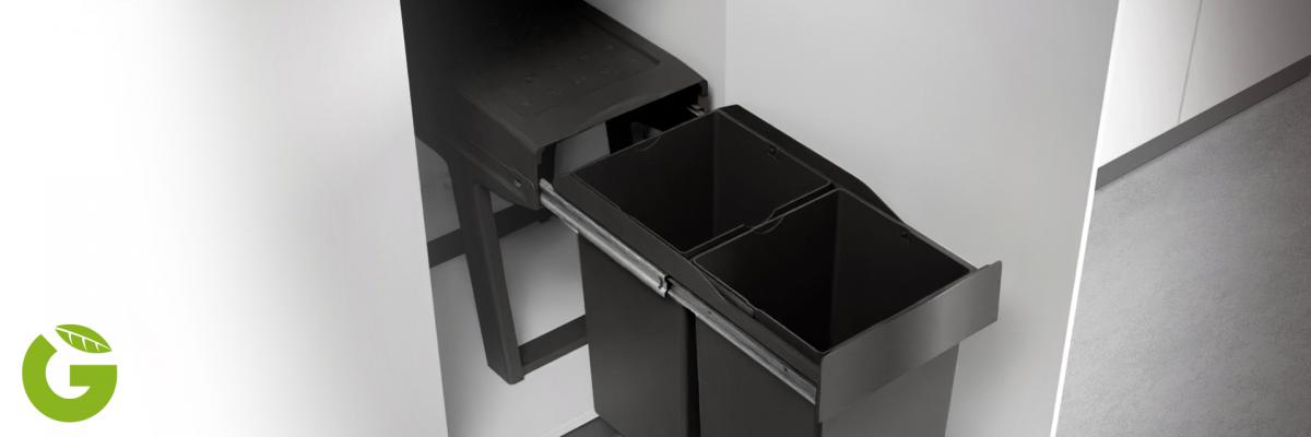 NEW! 422 LINE WASTE BINS MADE FROM RECYCLED PLASTIC